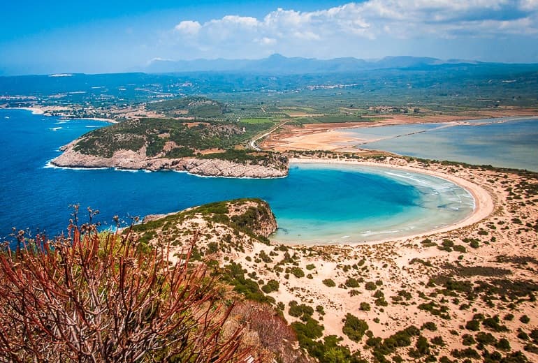 hiking around navarino bay 0702