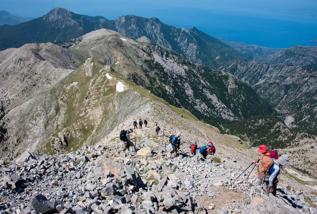 Hiking Taygetos 88993