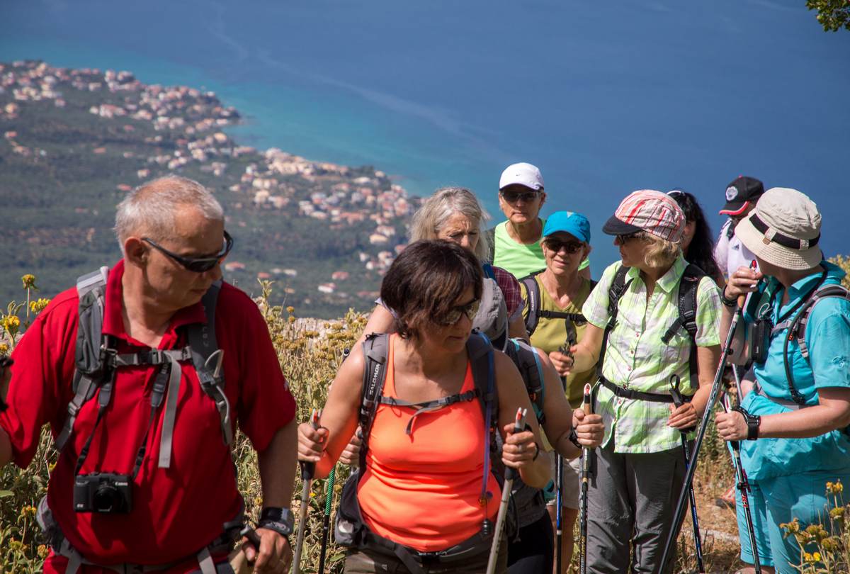 Hiking over Kalamata 0214