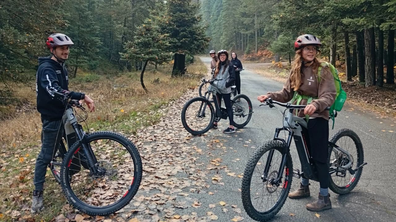 menalon forest ebike tour