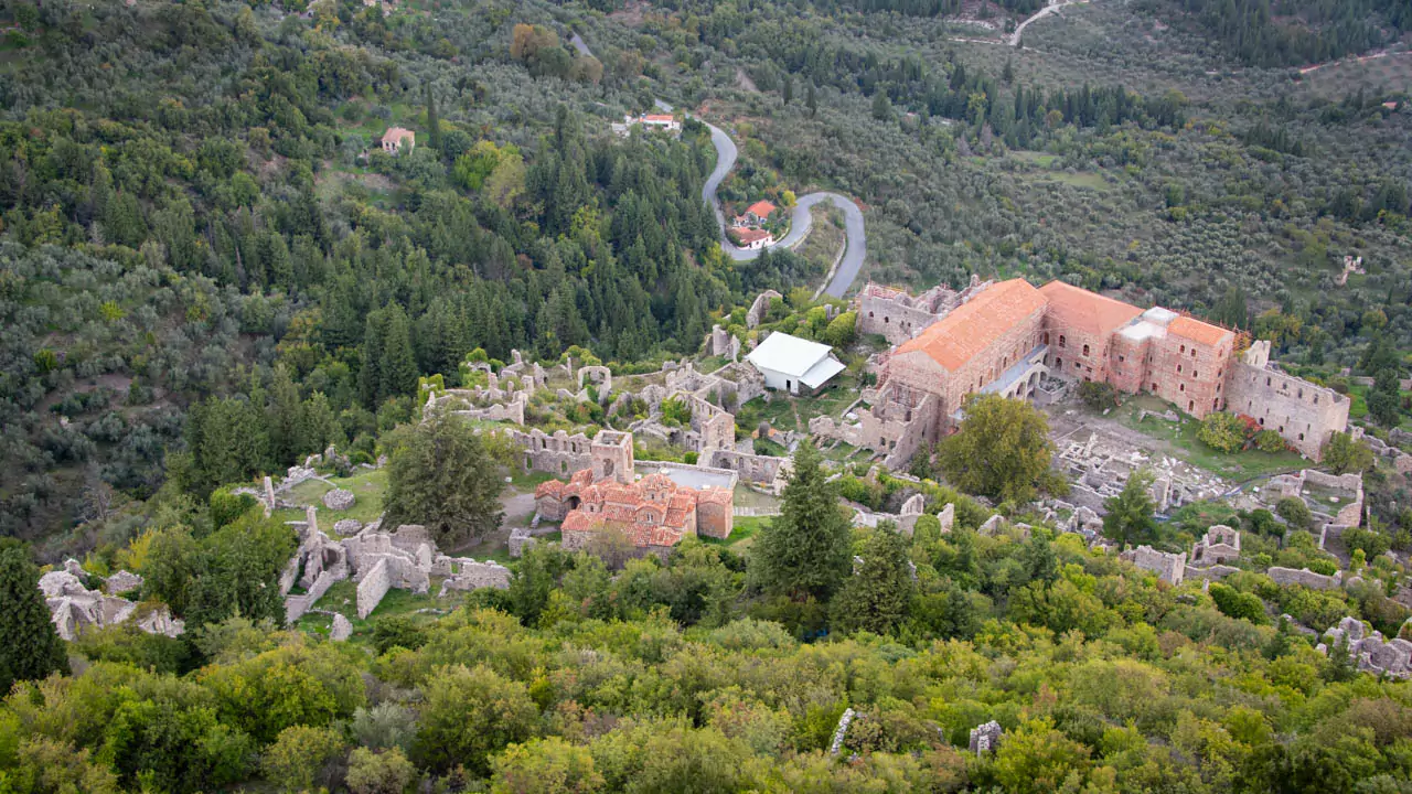Explore Messinia-Mystra's Byzantine glory from above. Explore Messinia-Mystra's Byzantine glory from above.