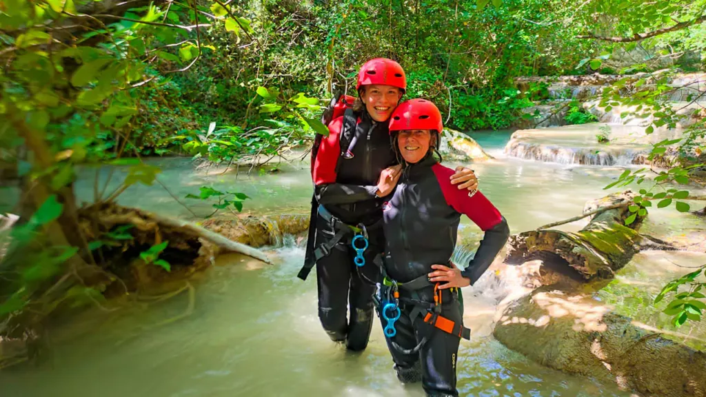 explore messinia daughter and mother at neda canyoning 155723 67c8614d8c340